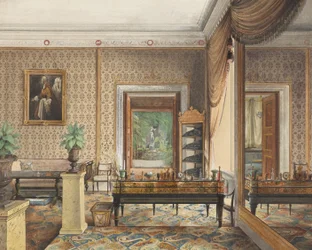 De studeerkamer van prins Karl van Pruisen